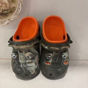 Clog Classic Dinosaur Green Shoes Boys Toddlers (Size: 10)